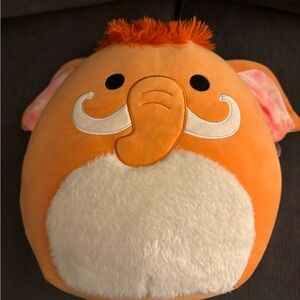 Squishmallow “Wilbie” Wolly Mammoth 16 inch Orange! New with tags!